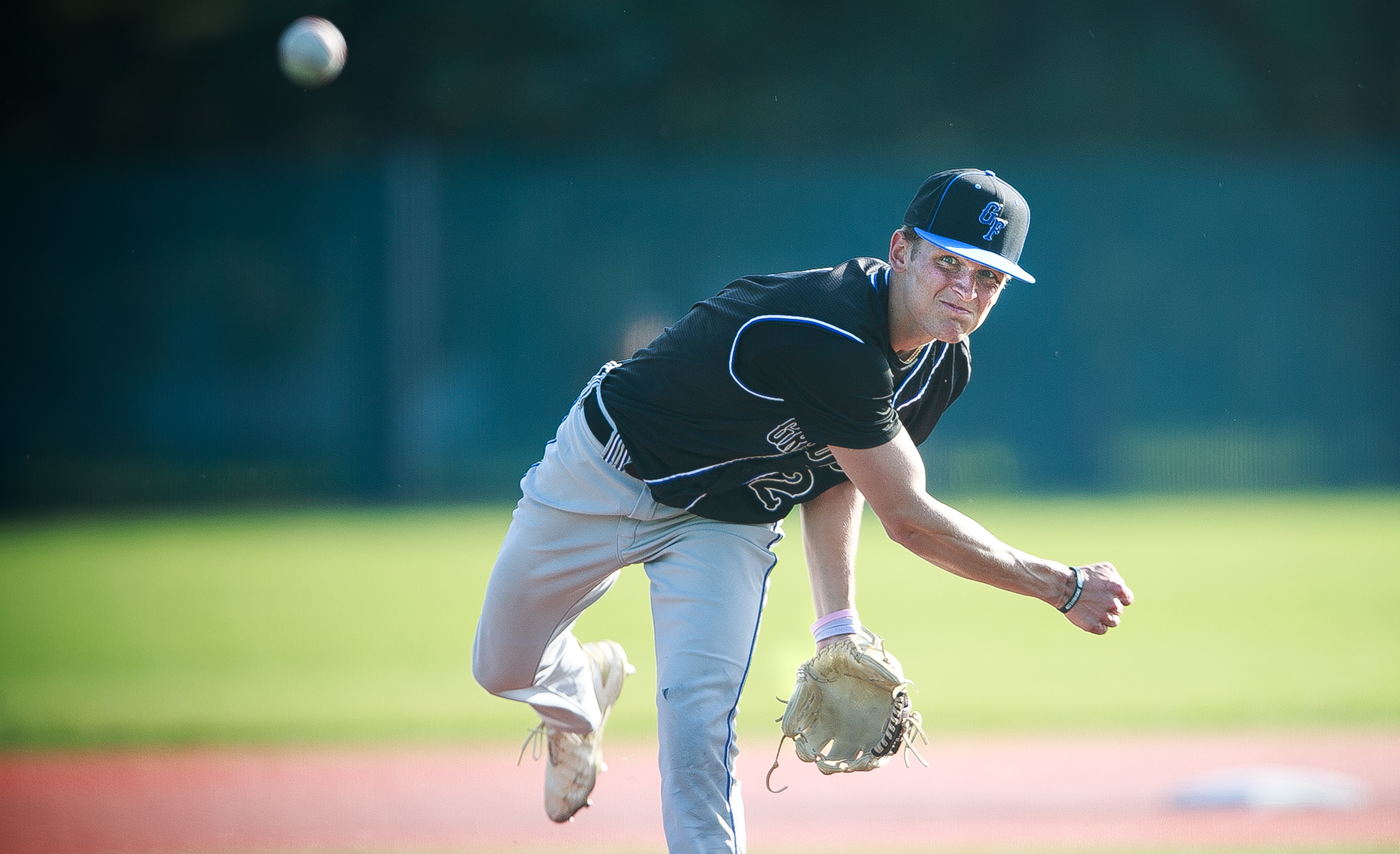 For Minnesota-Crookston pitcher Parker Hanson, one hand is enough